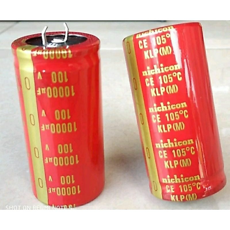 Elco Nichicon Merah 10000uf 100v 1pcs