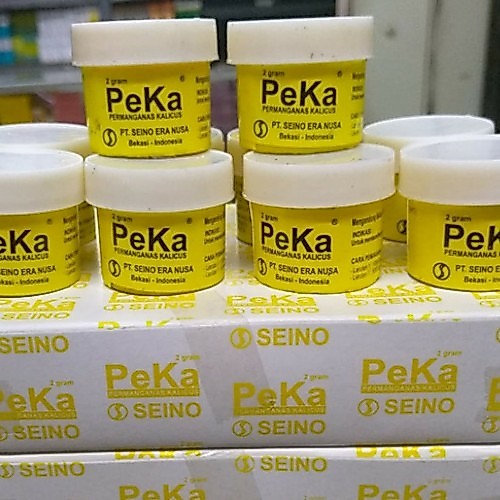 Obat Kulit Rendaman PK Seino / PEKA /Serbuk Kristal Obat Kulit(Kuning 2gr // Biru 5gr)