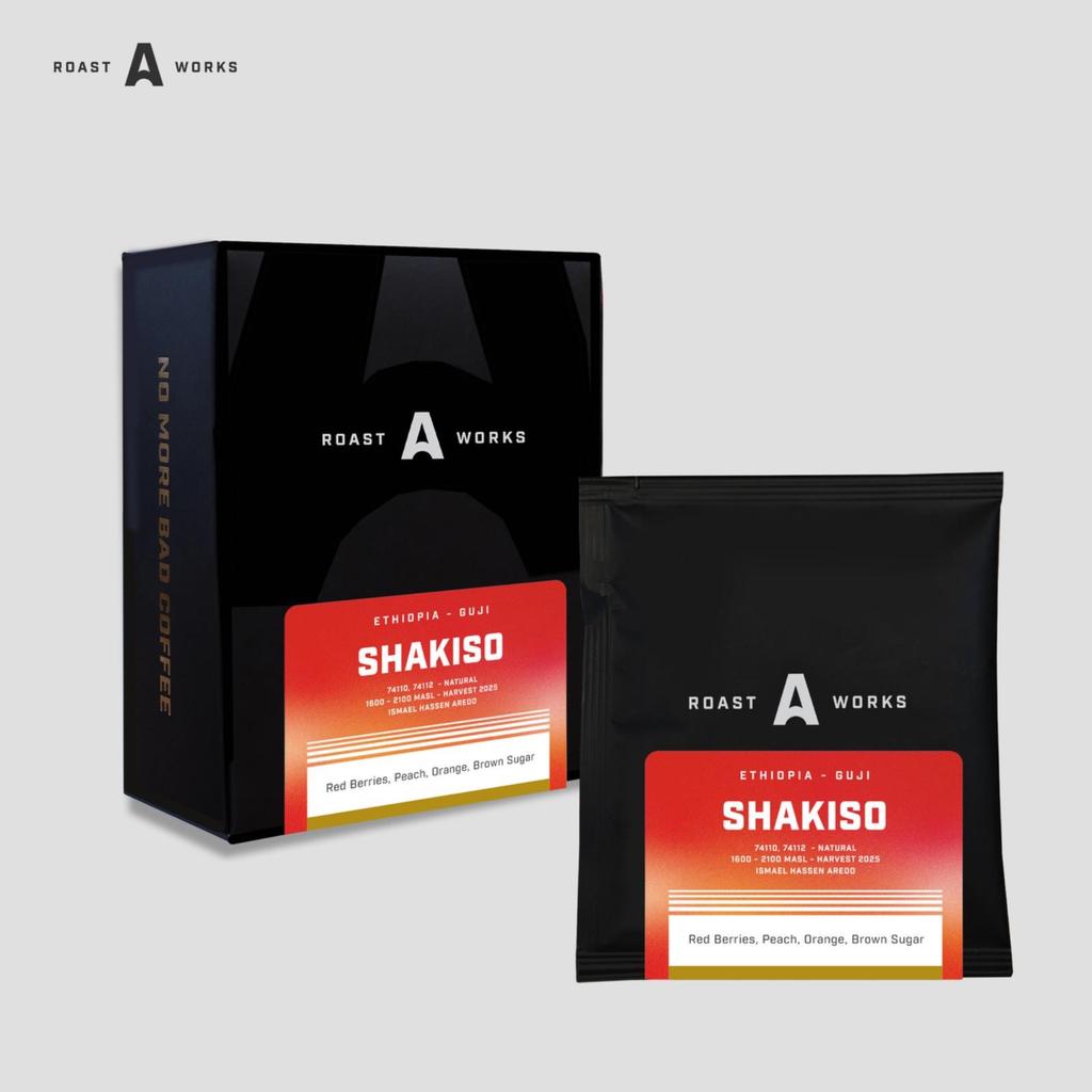 Ethiopia Shakiso Natural - Specialty Coffee Drip Bag - A Roastworks