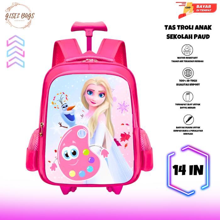 BIG SALE tas koper anak perempuan tk frozen - FROZEN