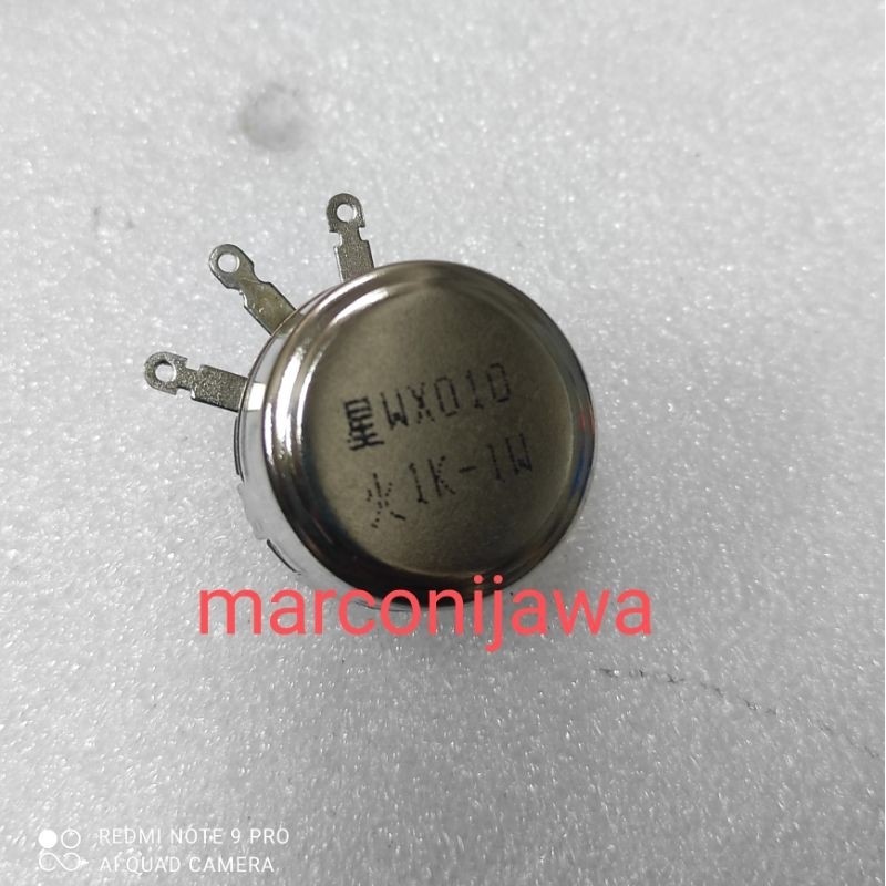 potensio WX110 010 1K ohm 5%