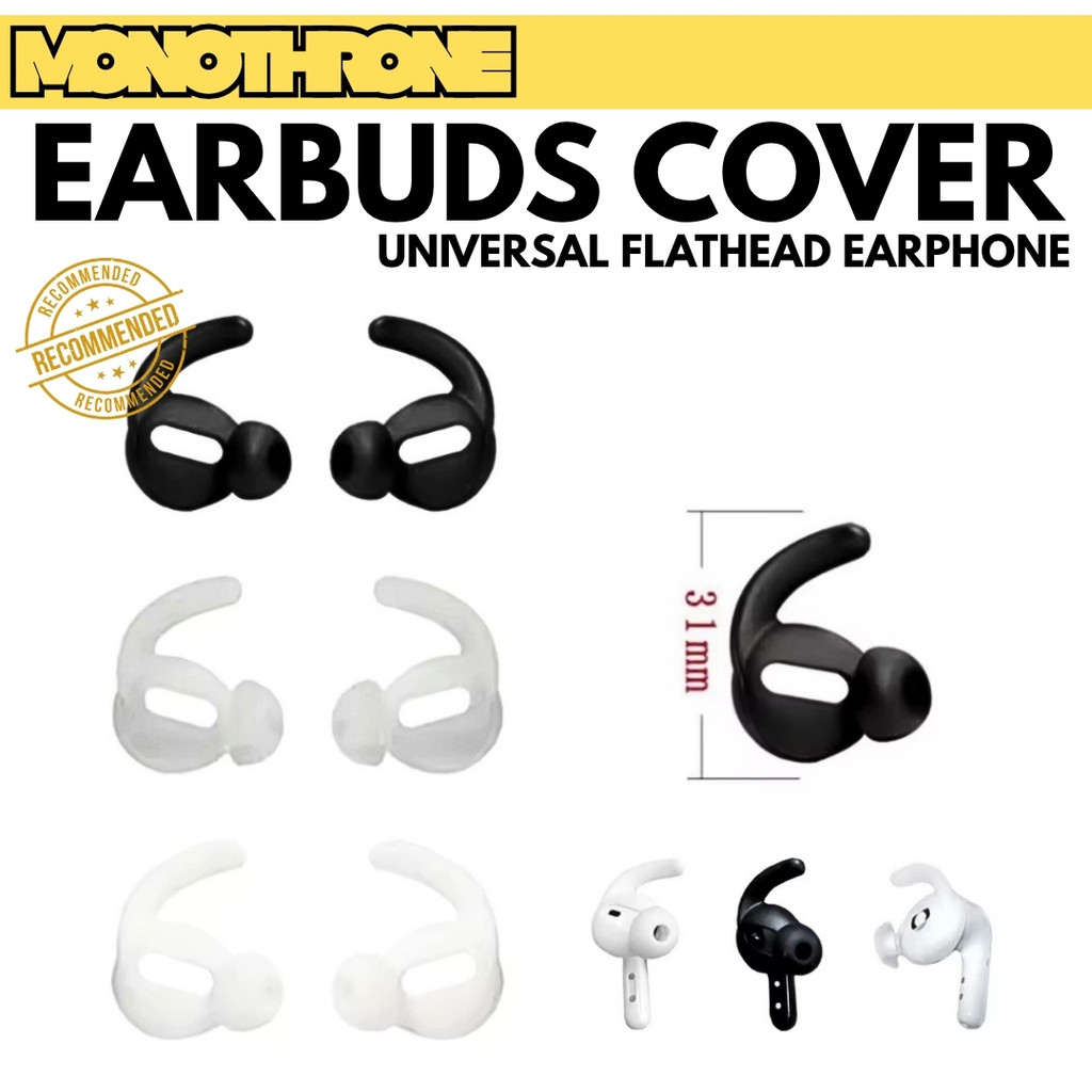 Earbuds Earphone Universal Untuk Huawei Freebuds 5 JBL Tune Realme Buds Redmi Buds 6 Redmi Bud Earbu