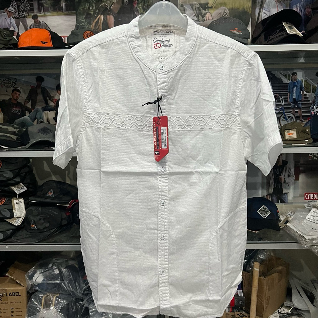 PROMO TERBARU Baju Koko Cardinal Lengan Pendek Original / Kemeja Koko Cardinal