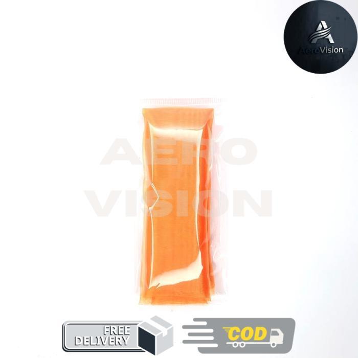 Kain Kaca Egi Bahan Bulu Sutra Sabiki Assist Hook - Orange