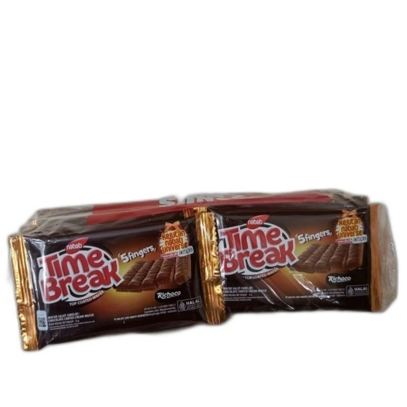 NABATI TIME BREAK  1renceng isi 10 pc per16gram