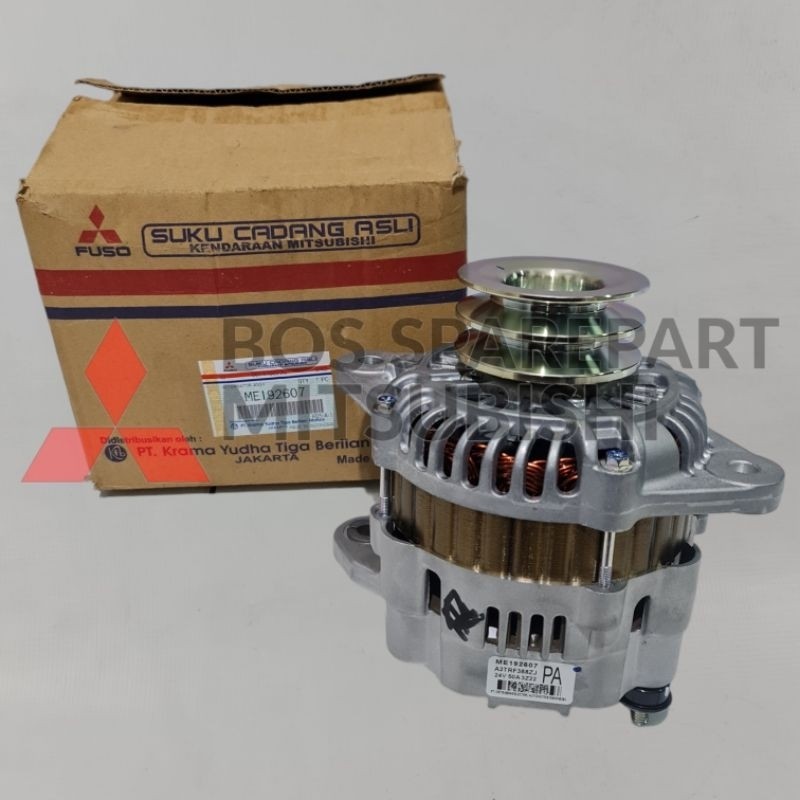 ALTERNATOR DINAMO CAS DINAMO AMPERE CANTER PS110 PS125 PS136 ORIGINAL MITSUBISHI | ME192607