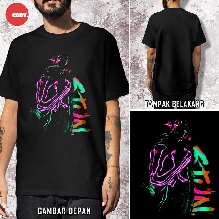 T-Shirt Mobile Legend - Brody Stun - Kaos Distro 100% Katun - Kain Combed 24s - Unisex Pria Wanita D