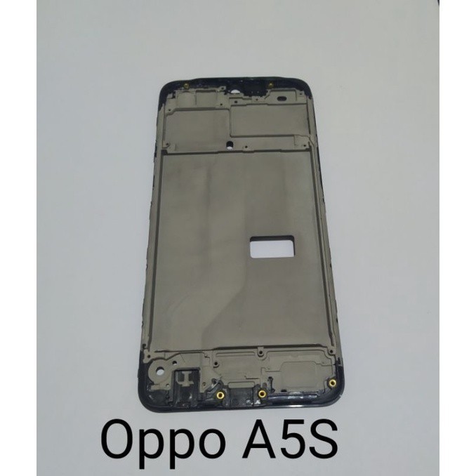 COD FRAME OPO A5S TULANG TENGAH TATAKAN LCD ALFON