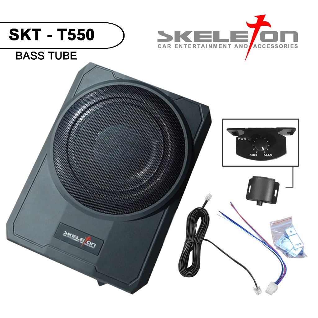 Skeleton SKT-T550 Subwoofer Slim Active Model Kolong