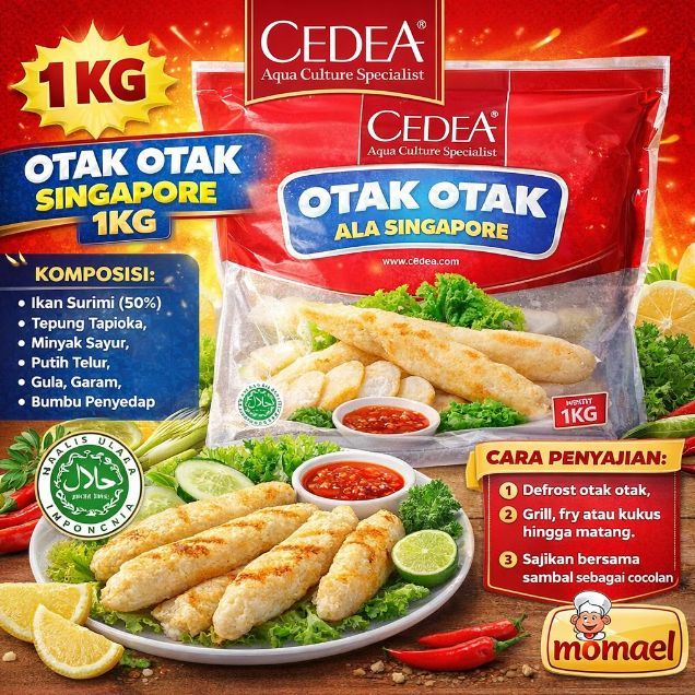 cedea otak2 Singapura 1 kg