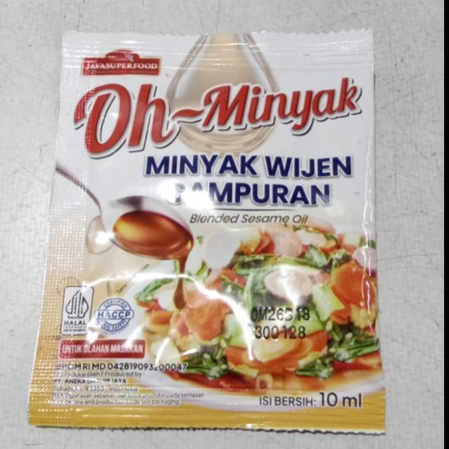 Minyak wijen campuran sachet 10ml