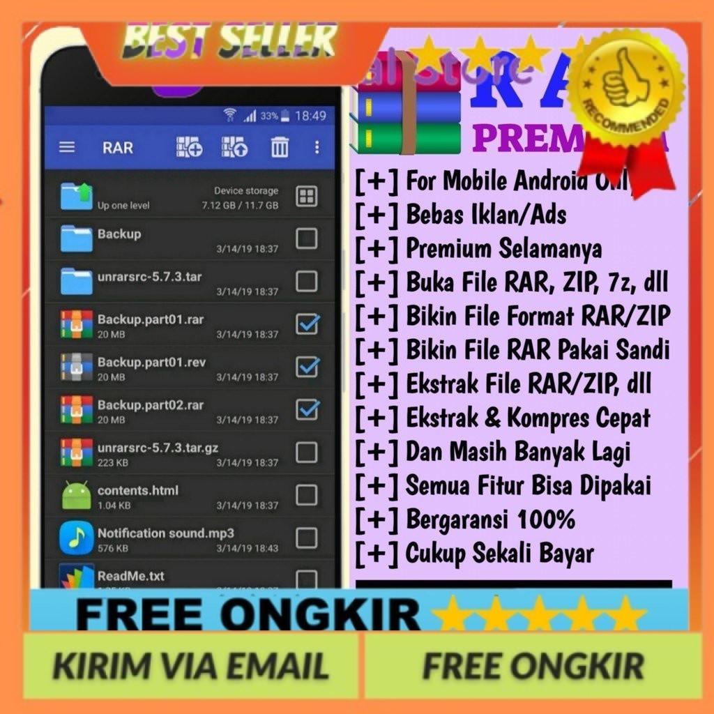 RAR WinRAR Premium Android Lifetime APP ANDROID88