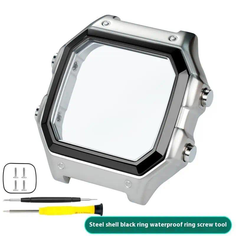 Untuk Casio 3299 AE-1200WH, Casing Jam Tangan yang Dimodifikasi AE1200, Casing Jam Tangan Stainless 