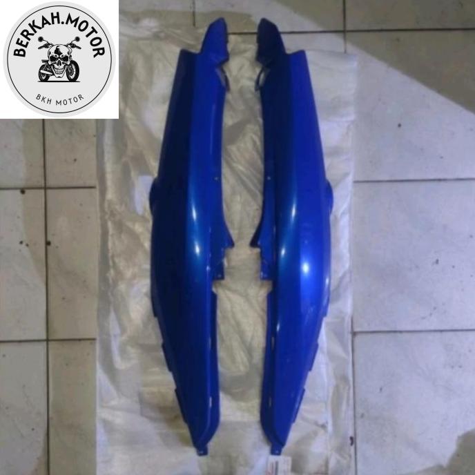 cover body bodi kanan kiri biru Suzuki Shogun 125 FL RR SP ROBOT ORI