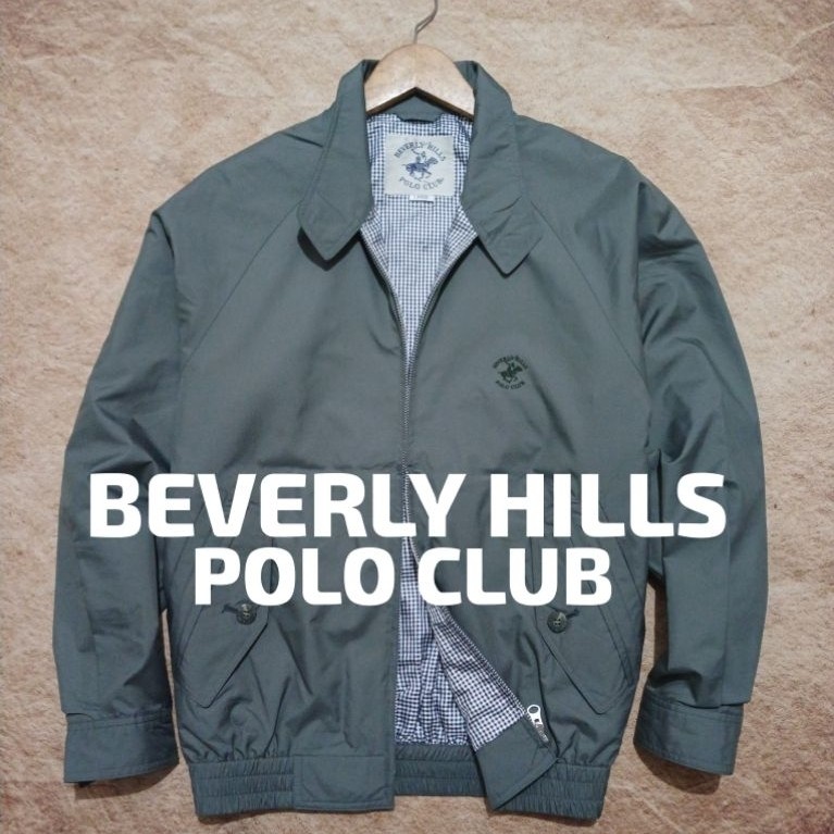 Jaket harrington BEVERLY HILLS POLO bekas pakai
