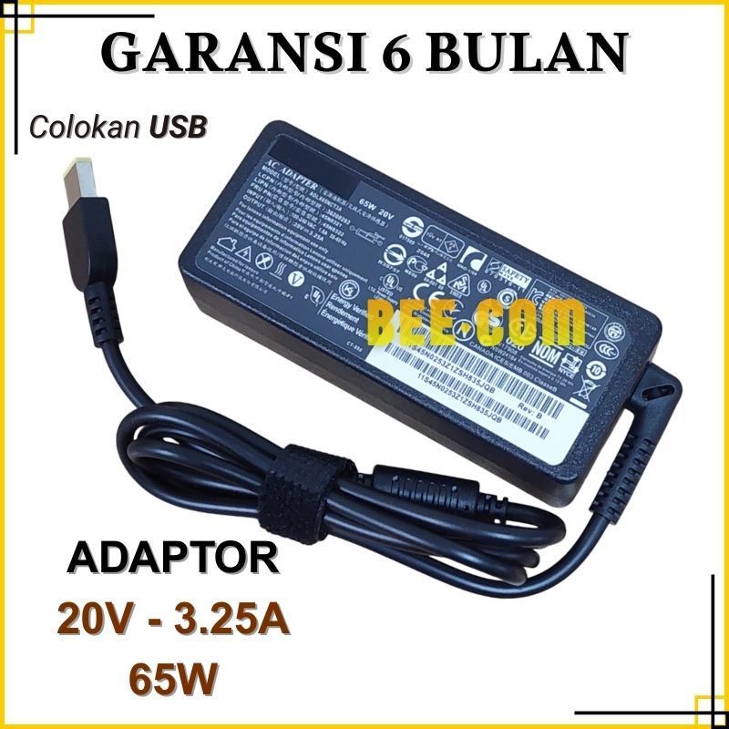 Adaptor Charger Laptop B4400 B4400S V4400 V4400U B4450S B4450 USB -BEE