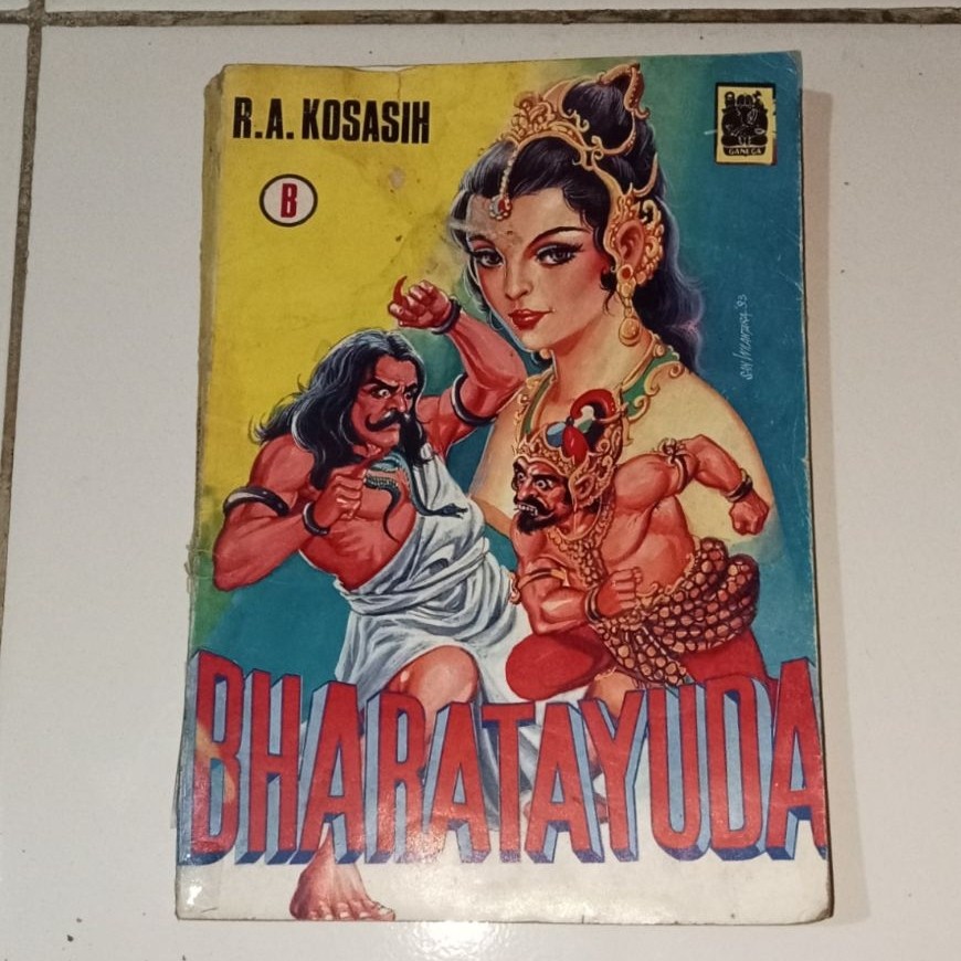 Komik Bharatayuda RA Kosasih Seri B Legenda Wayang Klasik Indonesia Langka Original