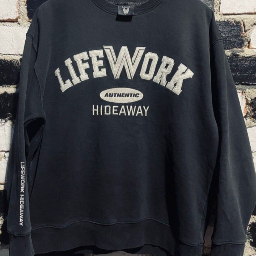 crewneck lifework Bordir