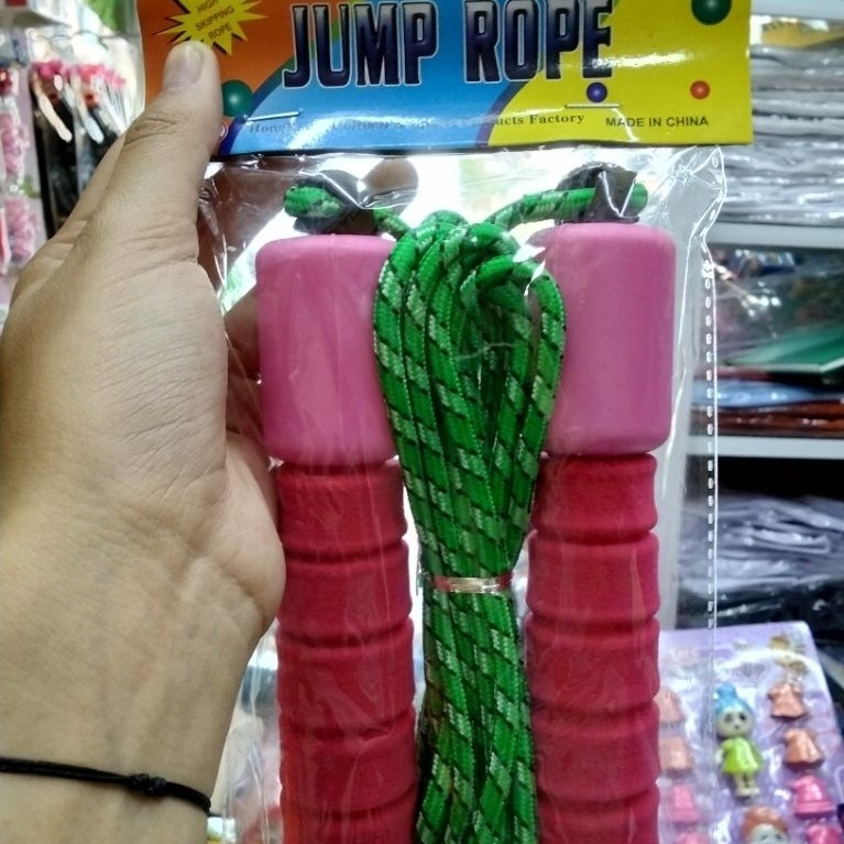 KX-218 Mainan Lompat Tali Anak Jump Rope - Skipping Karakter Gagang Busa