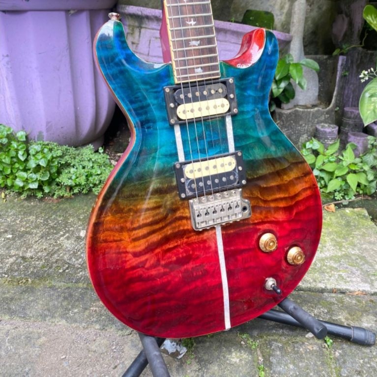 Gitar PRS santana rainbow custom HQ