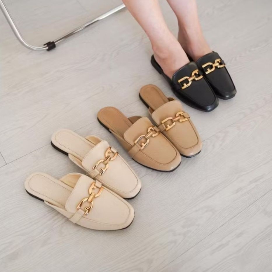 ZODE sandal wanita/sendal selop wanita/sepatu sandal/sepatu flat/flat shoes