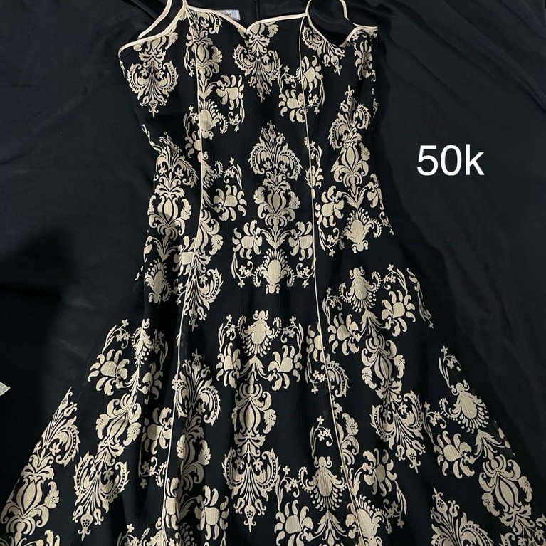 dress vintage black