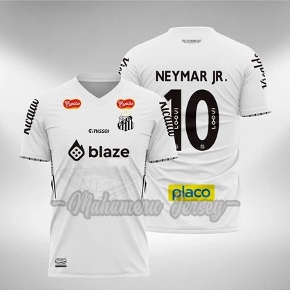Jersey Santos FC Home 2024 2025 Neymar
