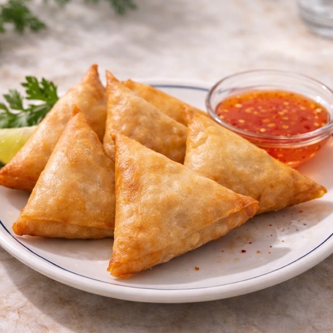 Chicken Samosa / Samosa Ayam dan sayuran (isi 5pcs)