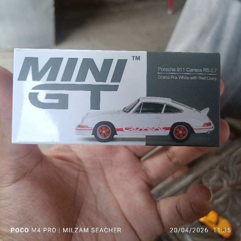 Mini GT Porsche 911 Carrera Rs 2.7