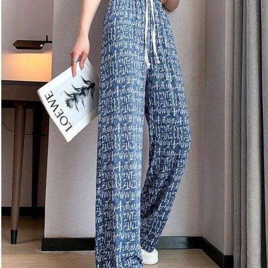 DF151 >> CPG1570 Celana Denim Kulot Wanita Look Simple & Stylish Jeans Kaki