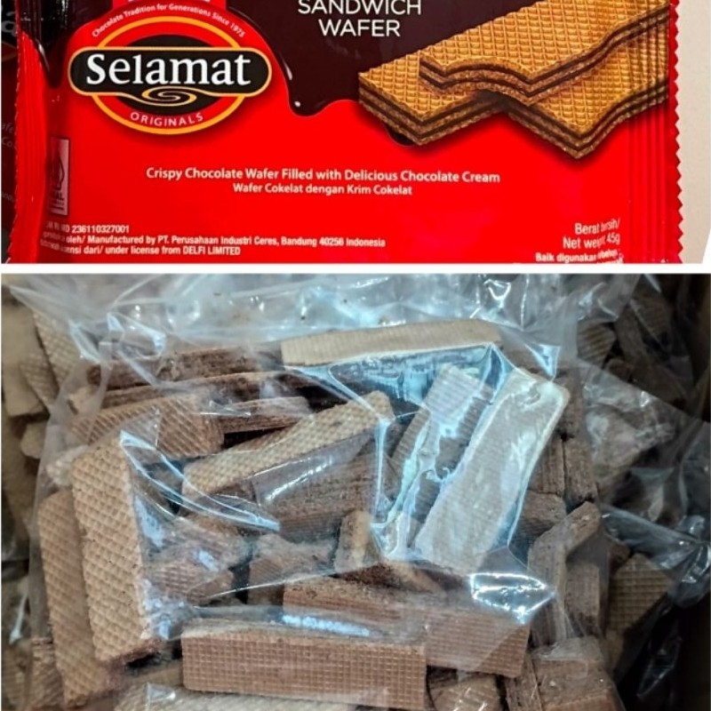 PATAHAN WAFER SELAMAT DOUBLE CHOCOLATE