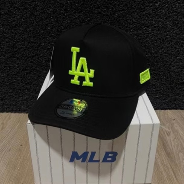 TOPI BASEBALL MLB LA STABILO LOGO ORIGINAL BLACK CAPS / TOPI PRIA WANITA / TOPI BISA COD