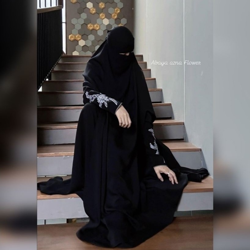 Set Abaya Azna Flower