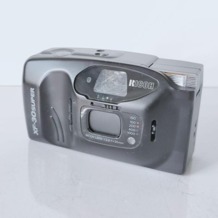 Kamera analog vintage Ricoh XF-30 Super Japan camera photo film classic koleksi kamera pocket lawas 