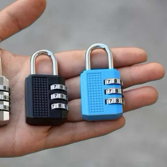 Gembok Premium Tombol / Gembok Pin Gembok Tas Koper Gembok Kode (Tekan) / GEMBOK KODE / GEMBOK KOPER