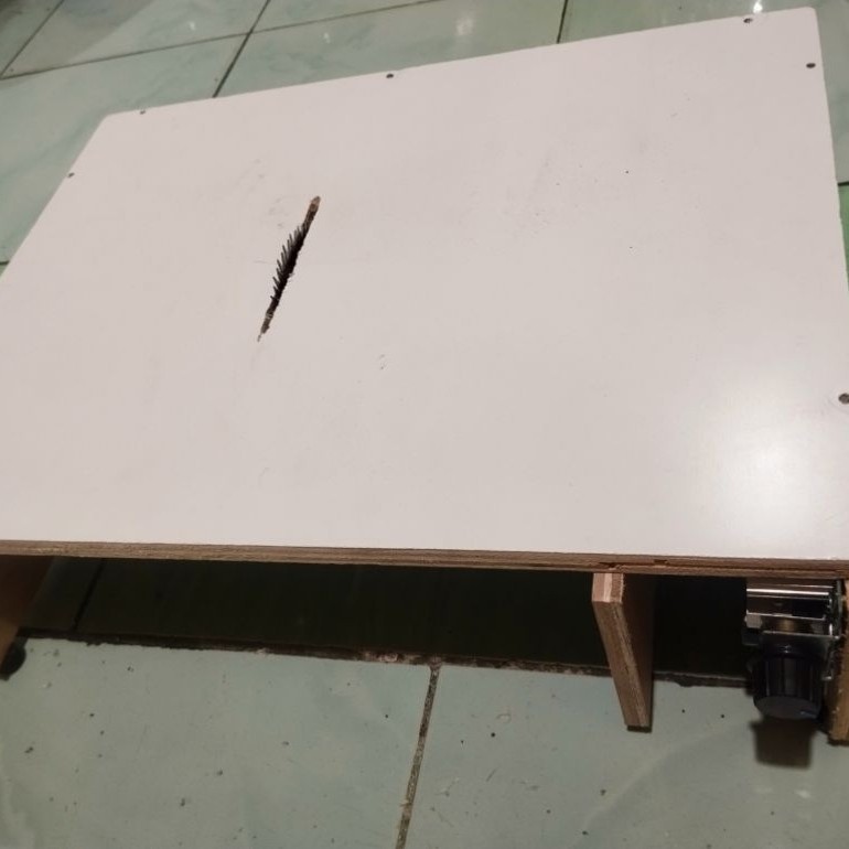 [TERMURAH] Gergaji Meja Rakitan Baru / Mini Table Saw Motor Dinamo 775 Siap pakai