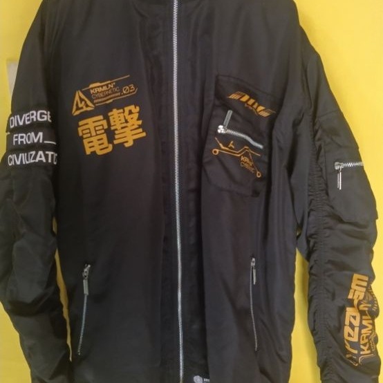 jaket Hoodie Kremlin Bomber second branded