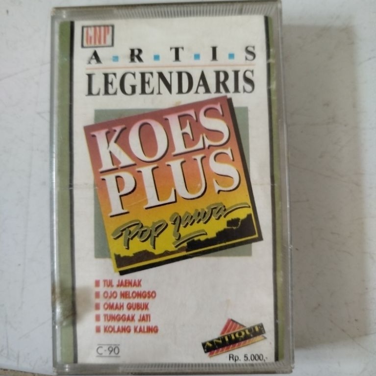 Kaset Koes plus pop Jawa