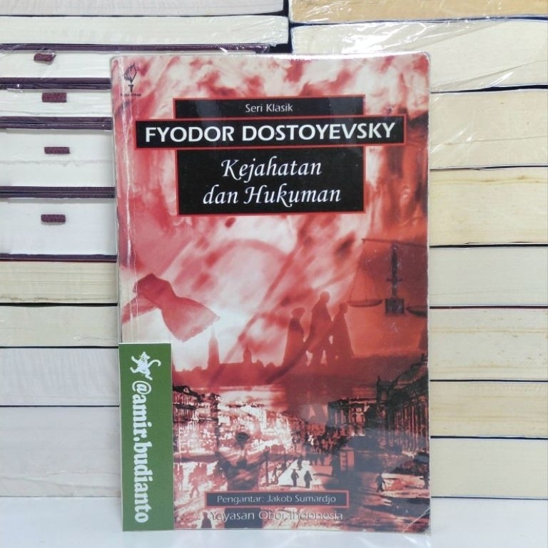 Buku Kejahatan dan Hukuman Crime and Punishment Fyodor Dostoevsky