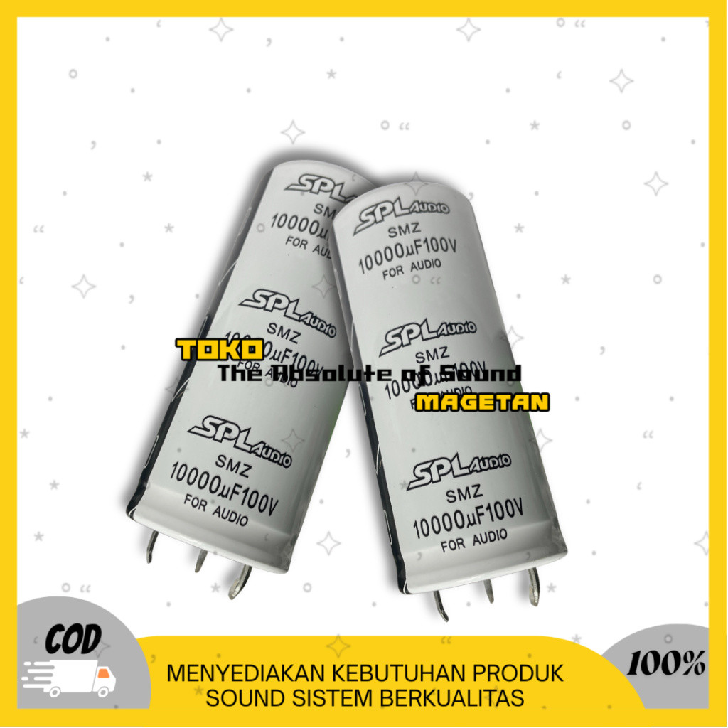 ELCO SPL AUDIO 10.000uf - 100v ORIGINAL SPL AUDIO