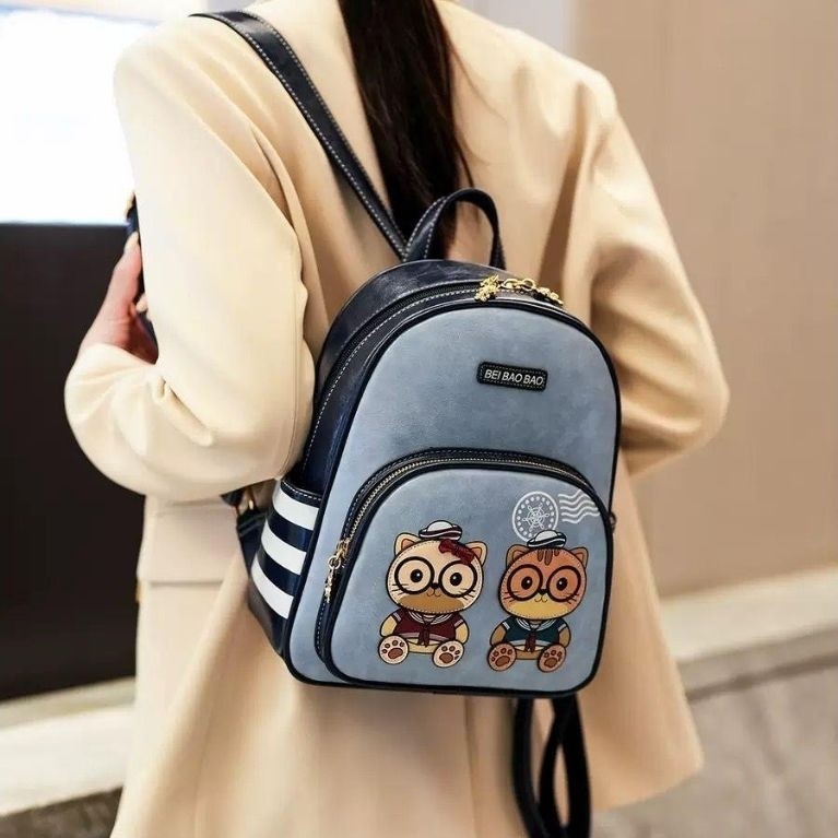 8832 TAS RANSEL MODEL TERBARU / TAS BEIBAOBAO COUPLE BEAR