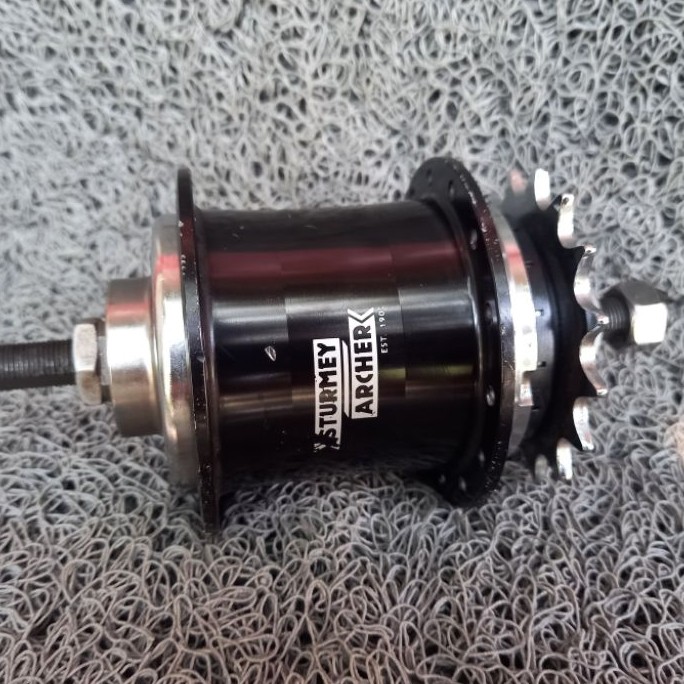 internal gear sturmey archer srf5 5speed cog16t freehub sturmey archer srf5 5 speed