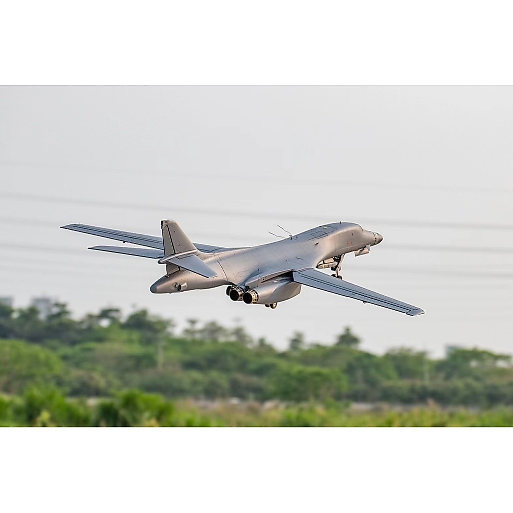 Xfly Twin Engine 70mm B1b (Lancer) Electric Remote-Controlled Jet Bomber Rc Plane Assembled Fixed Wi