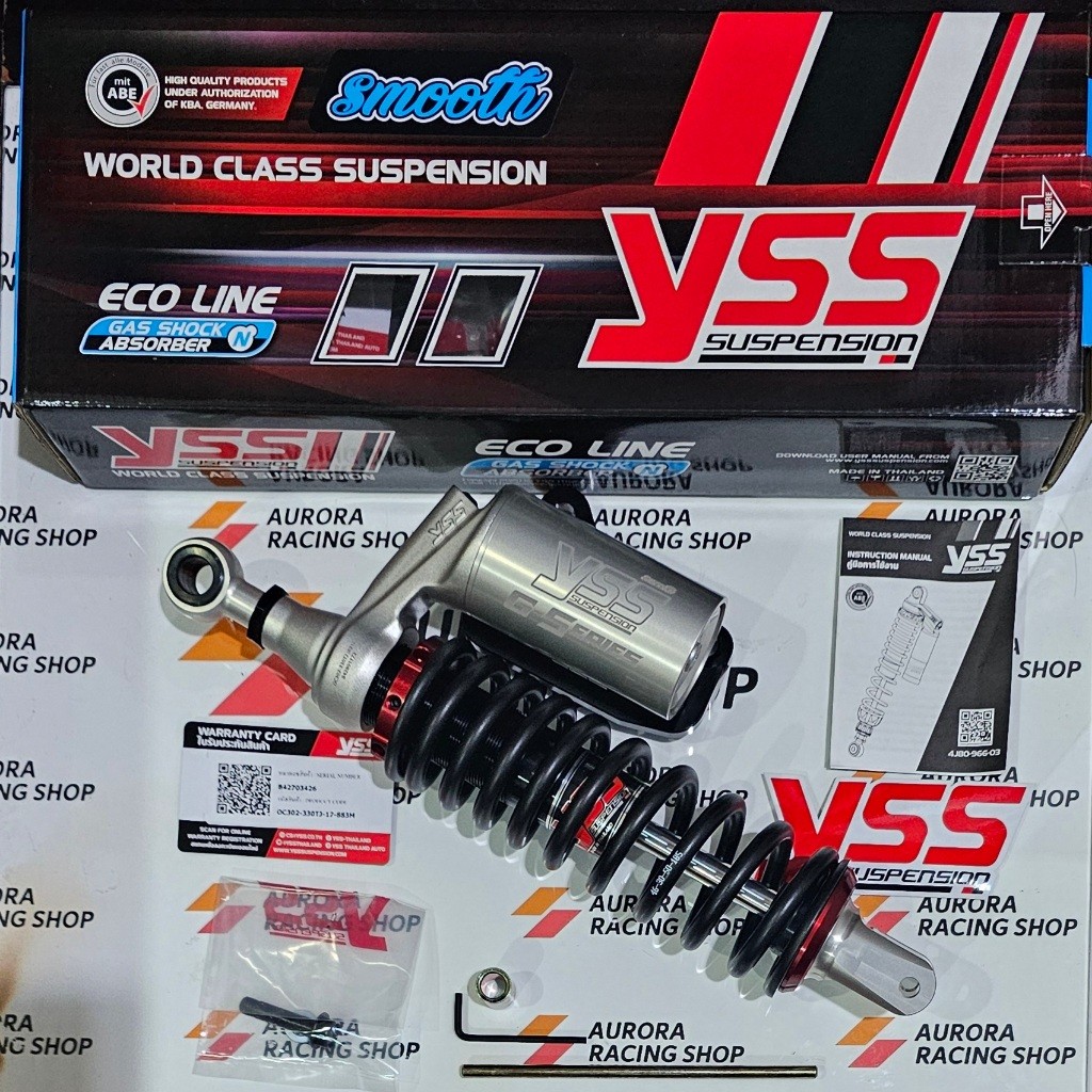 SHOCKBREAKER YSS NEW G PLUS 330 MM SMOOTH VARIO 125 / VARIO 150 / VARIO 160 / STYLO 160 - ORIGINAL Y