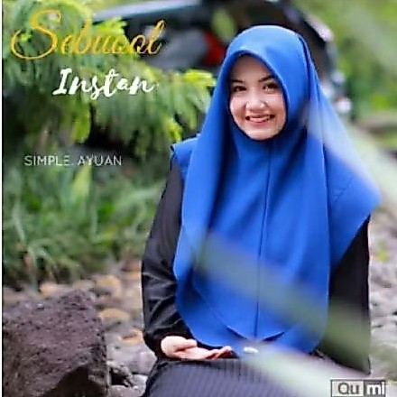 Hijab Sebuol Instan Segi Empat Instan Ala Qumi