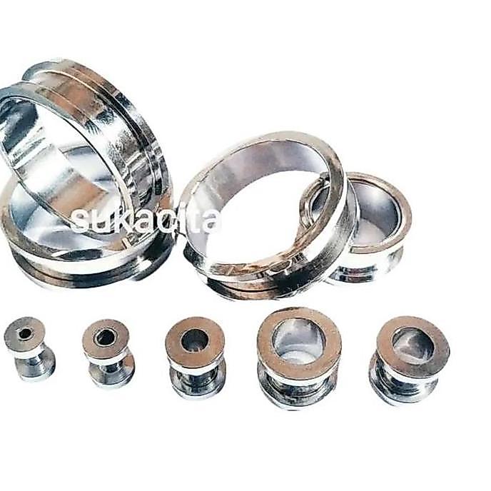 IKN/anting Pria plug piercing telinga cowok Earrings