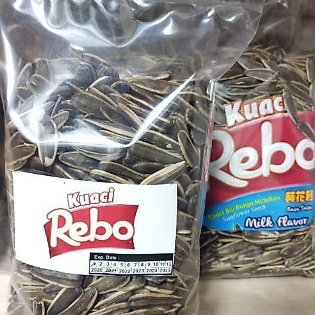 Kuaci rebo milk Snack kuaci biji matahari kuaci rebo original