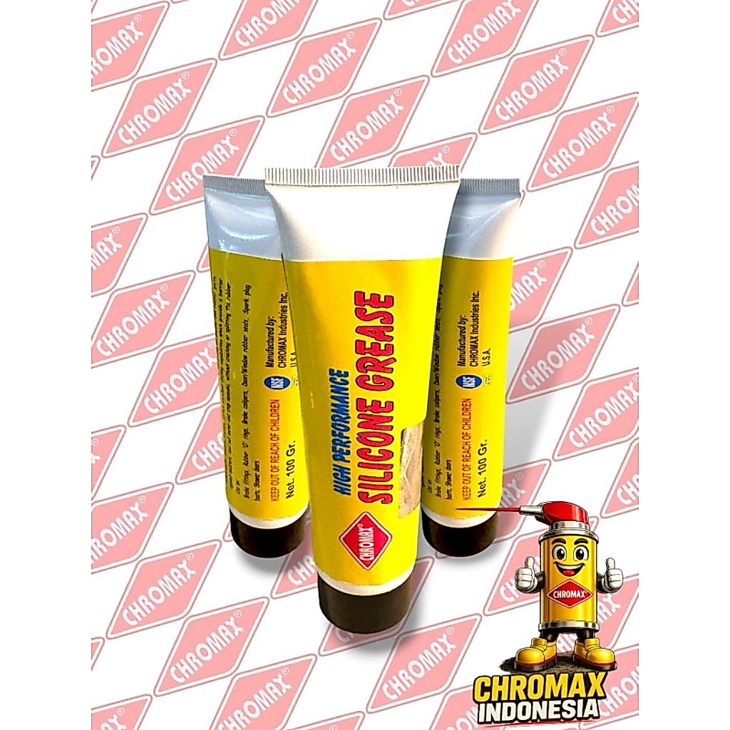 CHROMAX SILICONE GREASE / Multi Purpose SiLICONE GREASE 100 gr