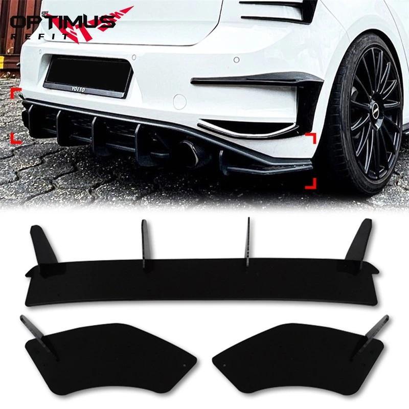 for VW Golf MK 7 GTI 7 GTI Golf MK7 GTI Se Rear Bumper ffuser Logo Spoiler Splitter Accessory