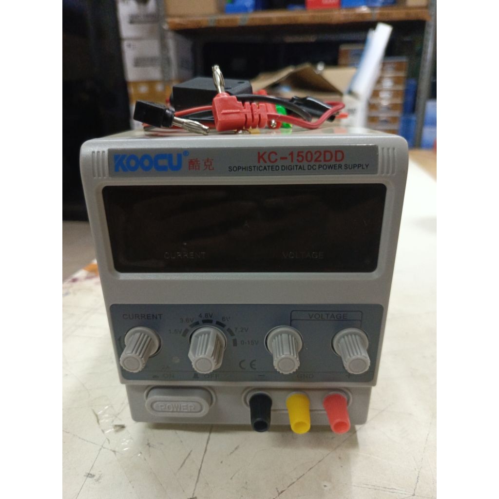 DC POWER SUPPLY HP KOOCU 1502DD DIGITAL 2AMPER